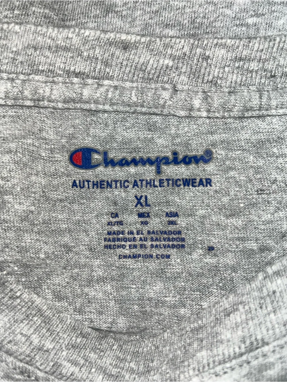 Champion Gray T-Shirt - Picture 5 of 5